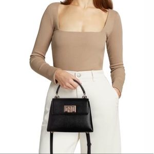Furla 1927 Top Handle in Nero